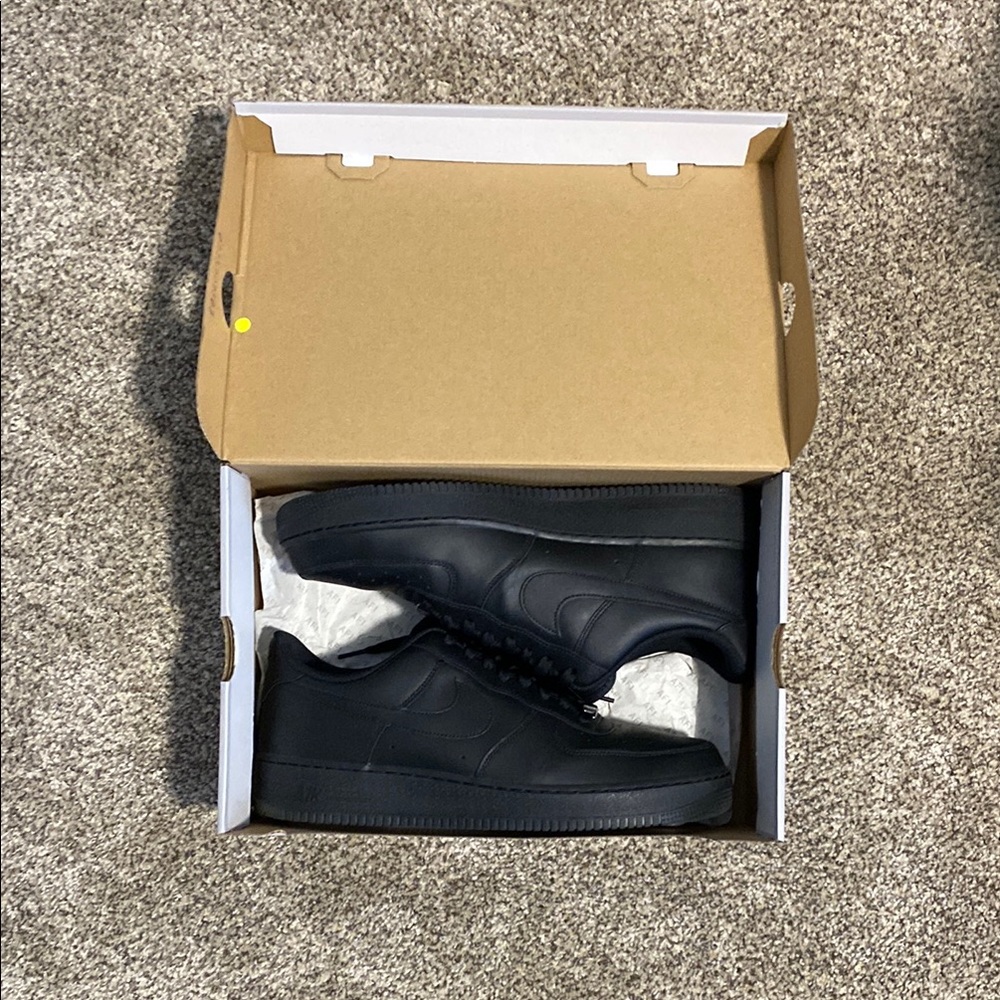 Black Air Force 1s